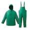2W International Chemical Suit, Double Coated PVC on Reinforced Nylon Net Backing, Green, M 8035-SA M - alternate 1